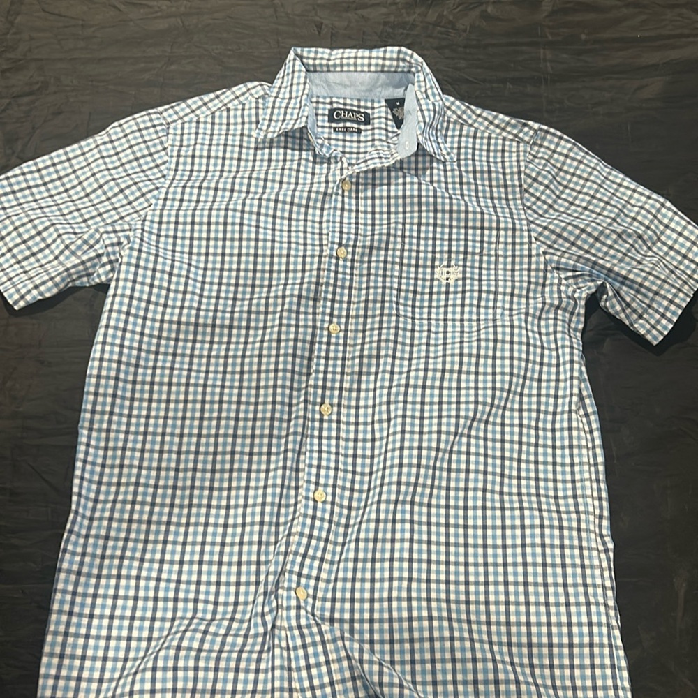 Men’s Chaps easy care short sleeve shirt